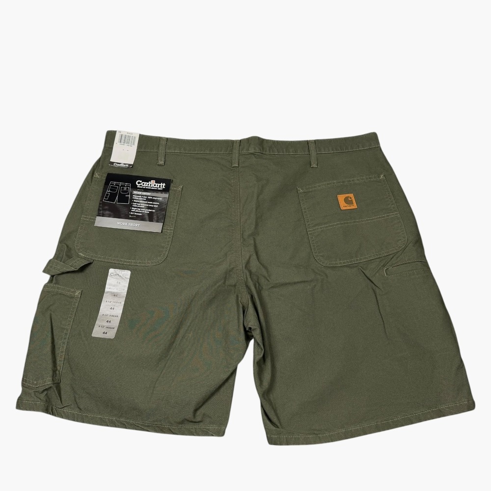 Carhartt Work Short Mens 44 Olive Green B144 OLV Canvas Vintage NWT